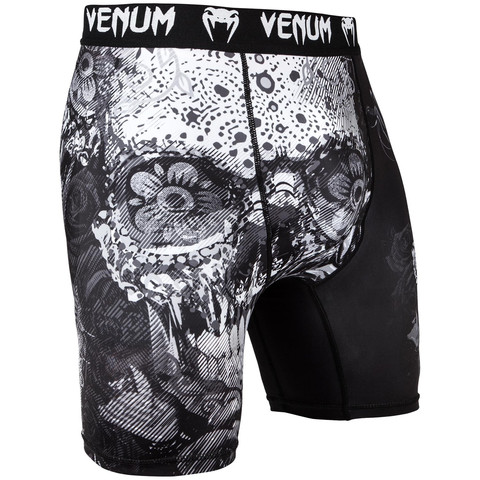 фото Компрессионные шорты venum santa muerte 3.0 black/white m