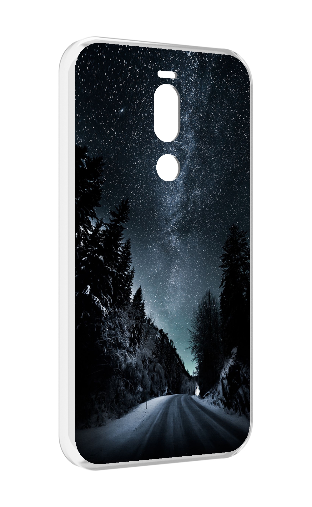 

Чехол Mypads Ночной-Лес Для Meizu X8, Прозрачный, Tocco
