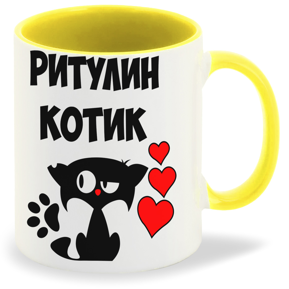 

Кружка CoolPodarok Ритулин котик