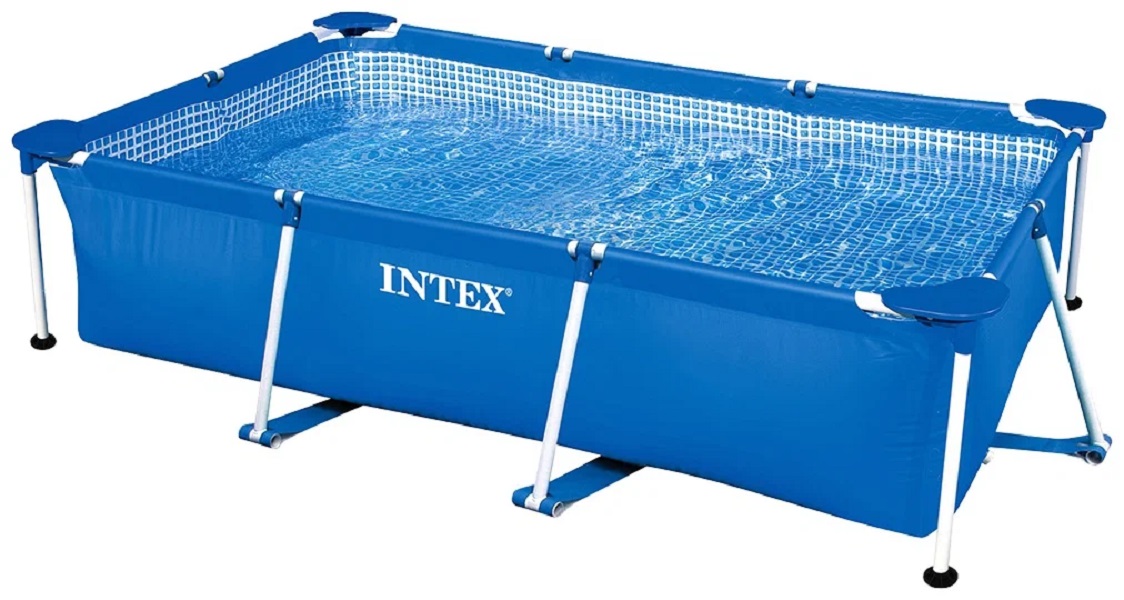 Каркасный бассейн детский INTEX, прямоугольный 300х200х75см, 3834л, 28272
