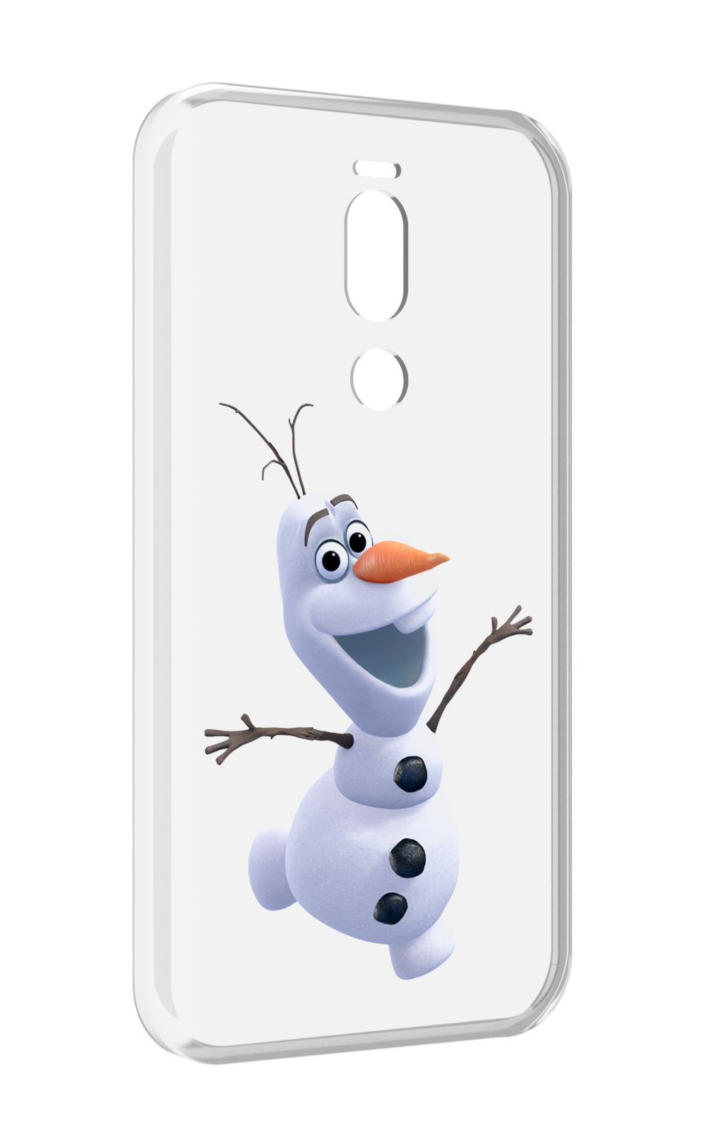 

Чехол Mypads Олаф-Холодное-Сердце Для Meizu X8, Прозрачный, Tocco
