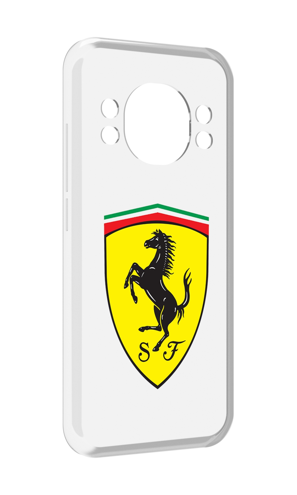 

Чехол MyPads Ferrari-3 мужской для Doogee S98 / S98 Pro, Прозрачный, Tocco