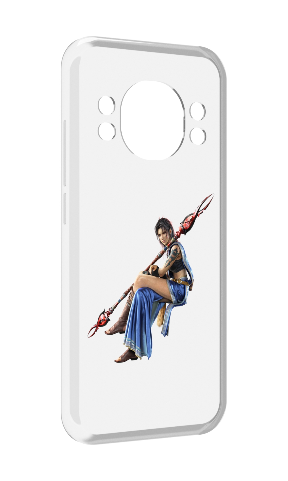 

Чехол MyPads Final-Fantasy-2 для Doogee S98 / S98 Pro, Прозрачный, Tocco