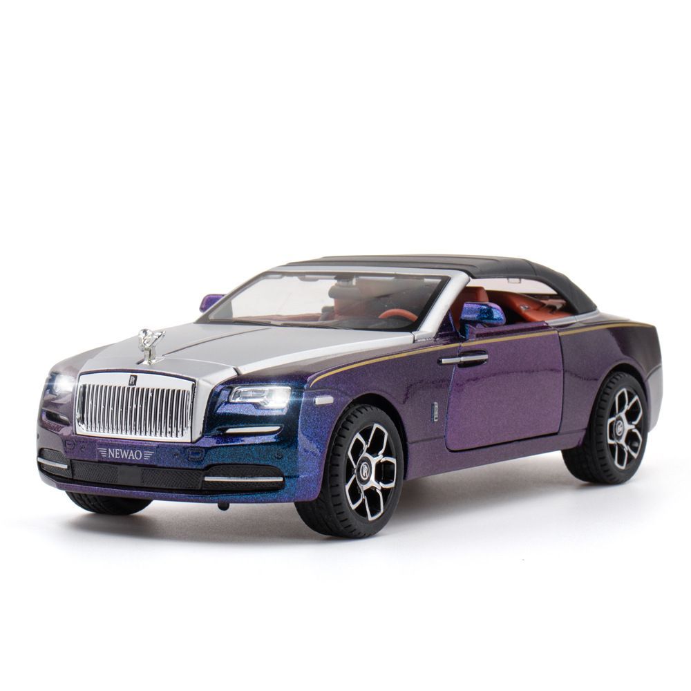 

Машинка металлическая Элемент Rolls Roys Dawn 1:24, Фиолетовый, Rolls Roys Dawn violet