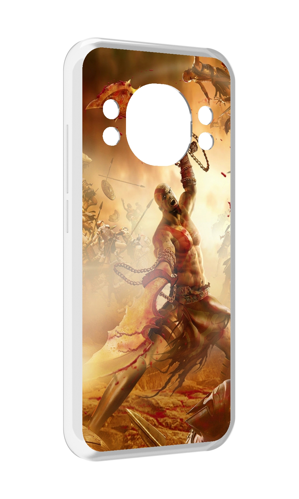 

Чехол MyPads God Of War III для Doogee S98 / S98 Pro, Прозрачный, Tocco