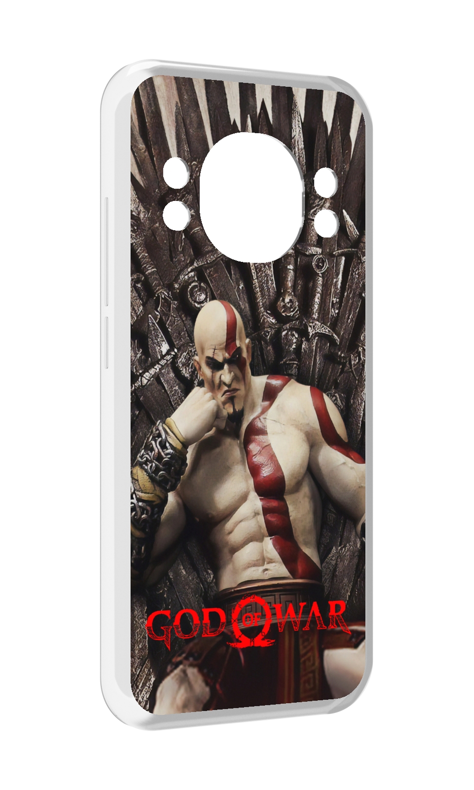 

Чехол MyPads God of War Кратос для Doogee S98 / S98 Pro, Прозрачный, Tocco