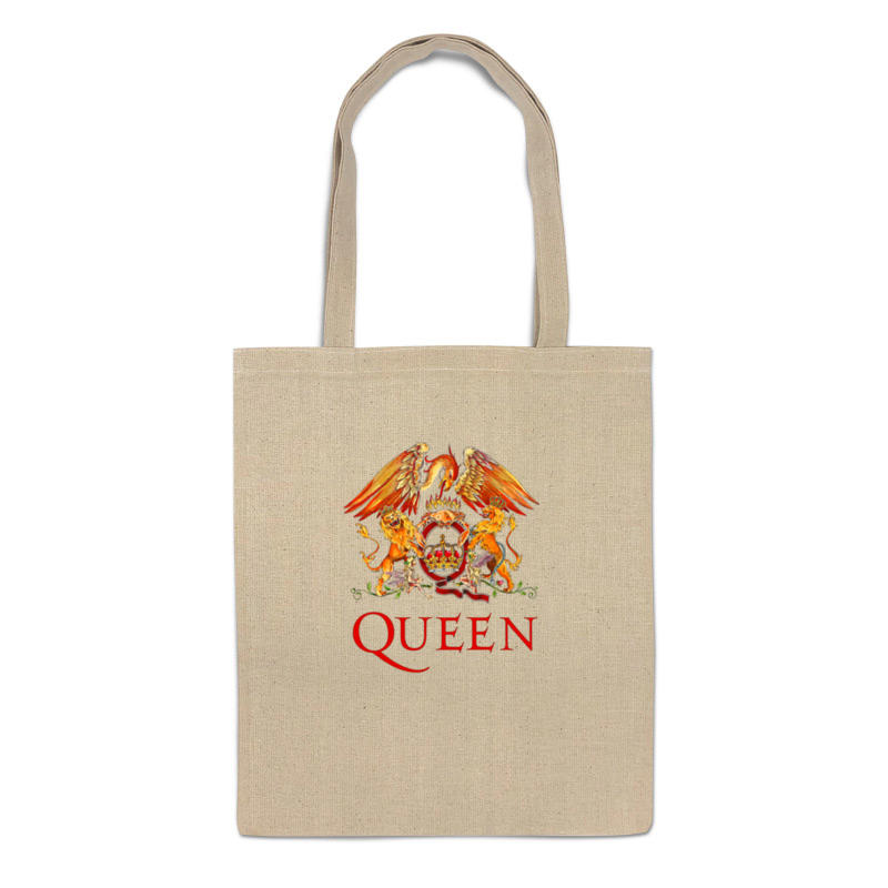 

Сумка-шоппер Printio Queen group бежевая, Бежевый, Queen group