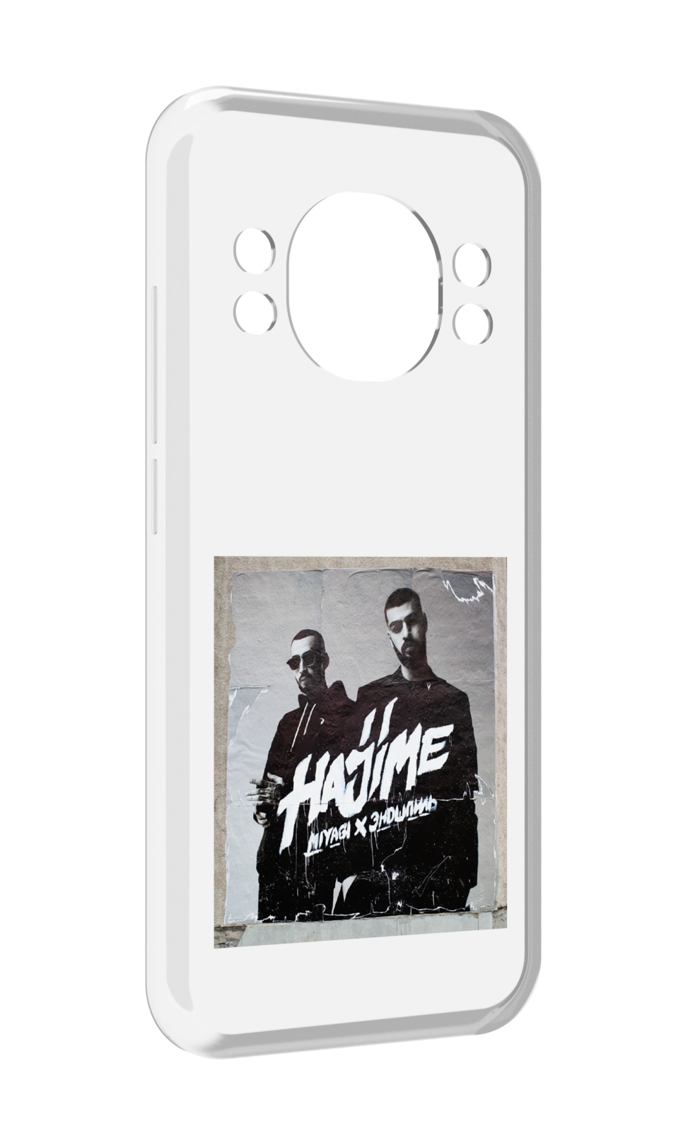 

Чехол MyPads Hajime, pt для Doogee S98 / S98 Pro, Прозрачный, Tocco