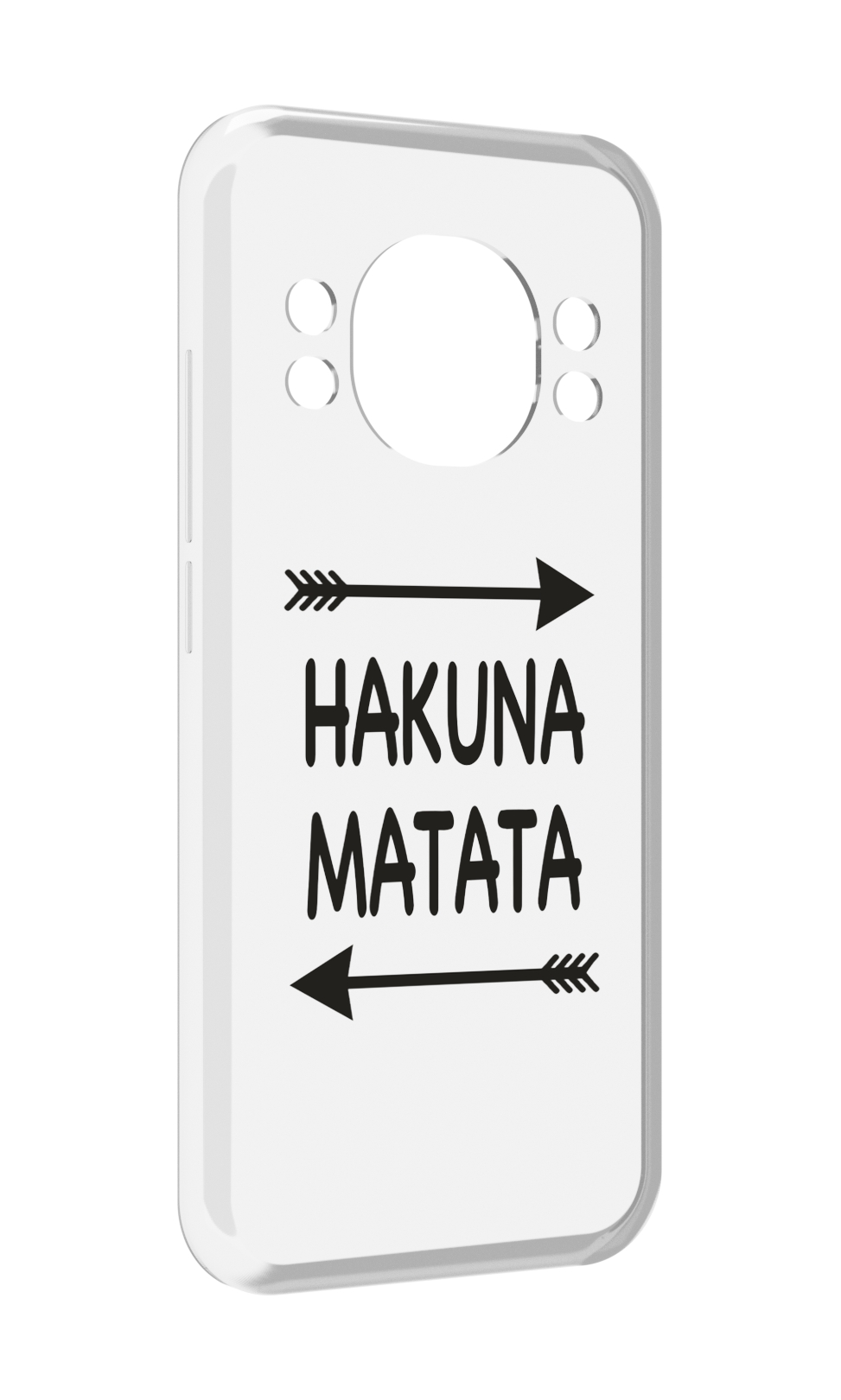 

Чехол MyPads Hakuna-Matata для Doogee S98 / S98 Pro, Прозрачный, Tocco