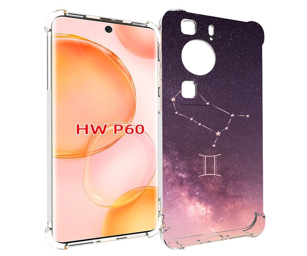 

Чехол MyPads знак зодиака близнецы 5 для Huawei P60, Tocco