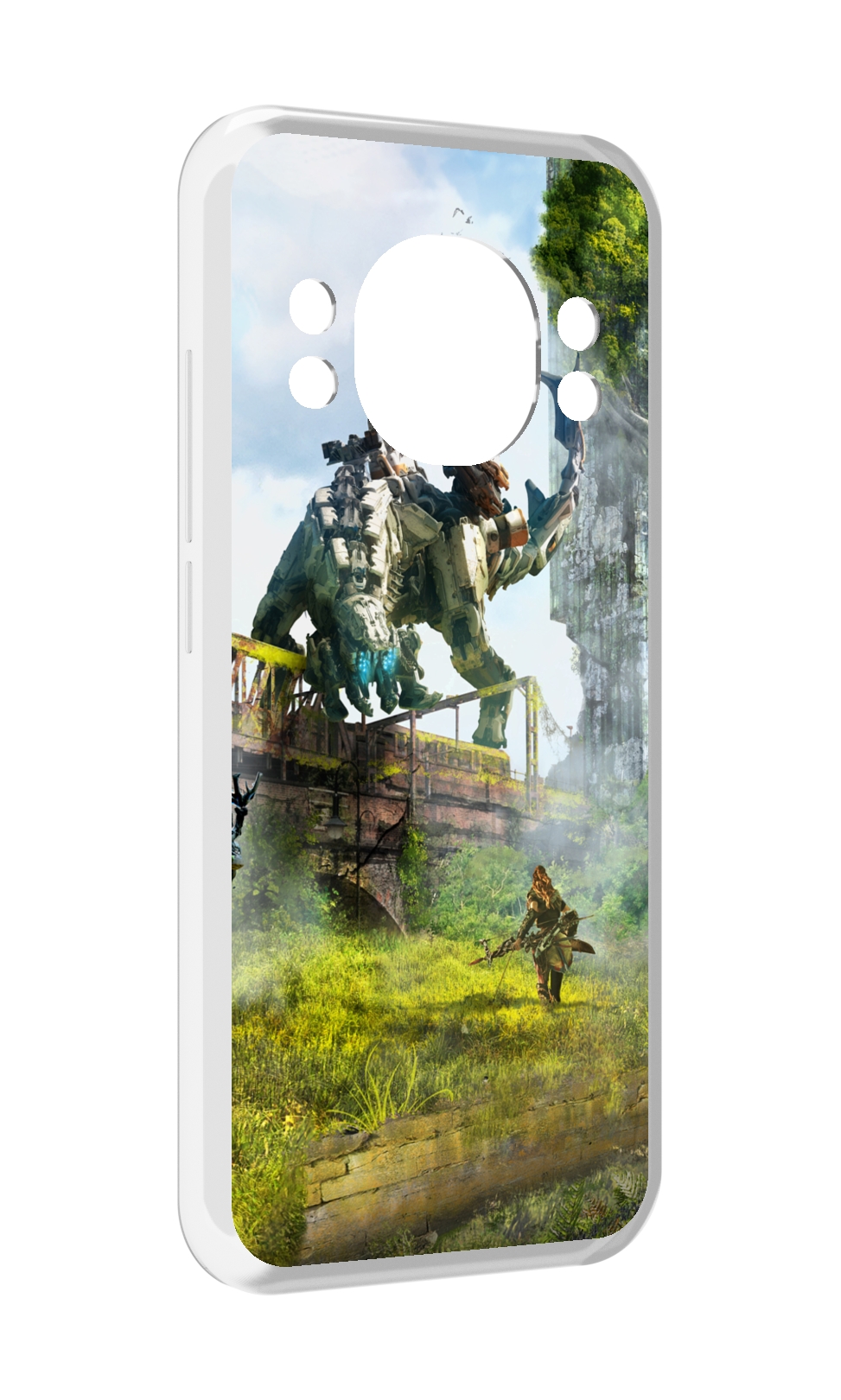 

Чехол MyPads Horizon Zero Dawn для Doogee S98 / S98 Pro, Прозрачный, Tocco