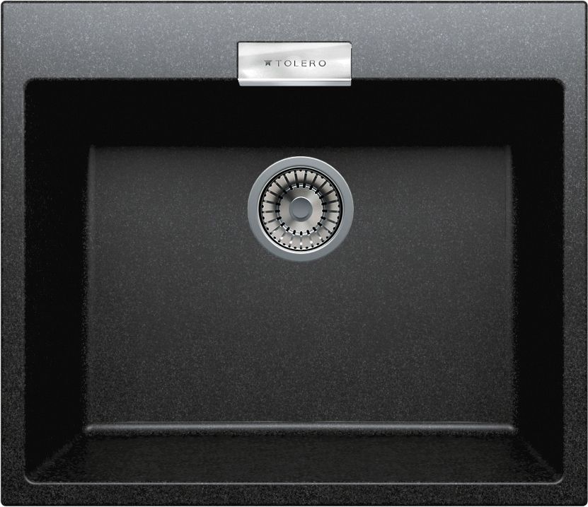 

Мойка для кухни Tolero Loft TL-580 943797 уголь, Черный, Loft TL-580