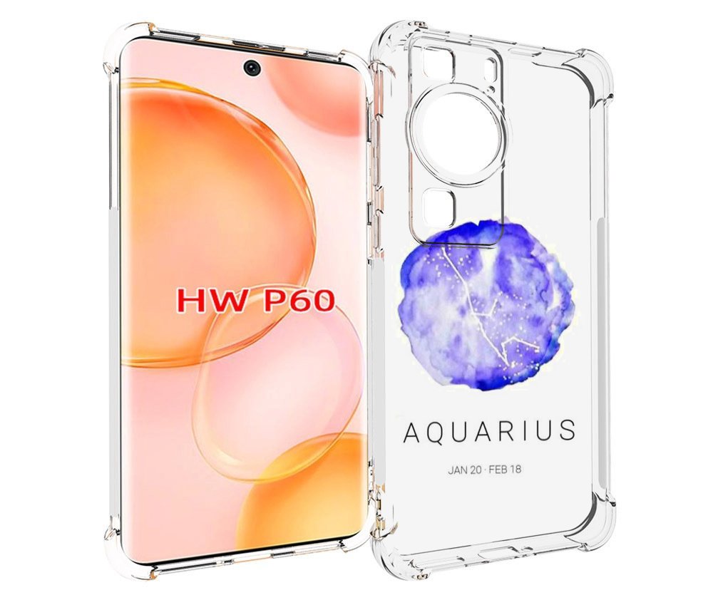 

Чехол MyPads знак зодиака водолей 5 для Huawei P60, Tocco
