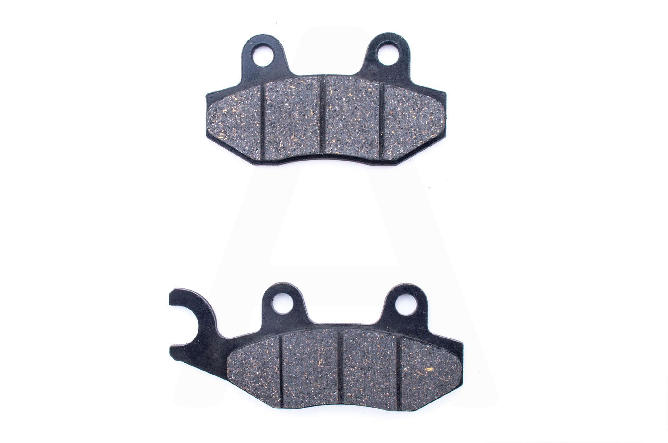 

Колодки тормозные диск 4T GY6 50-150 (152QMI/157QMJ)(RACE/STORM, ухо в лево, черные) MANLE, K-5060