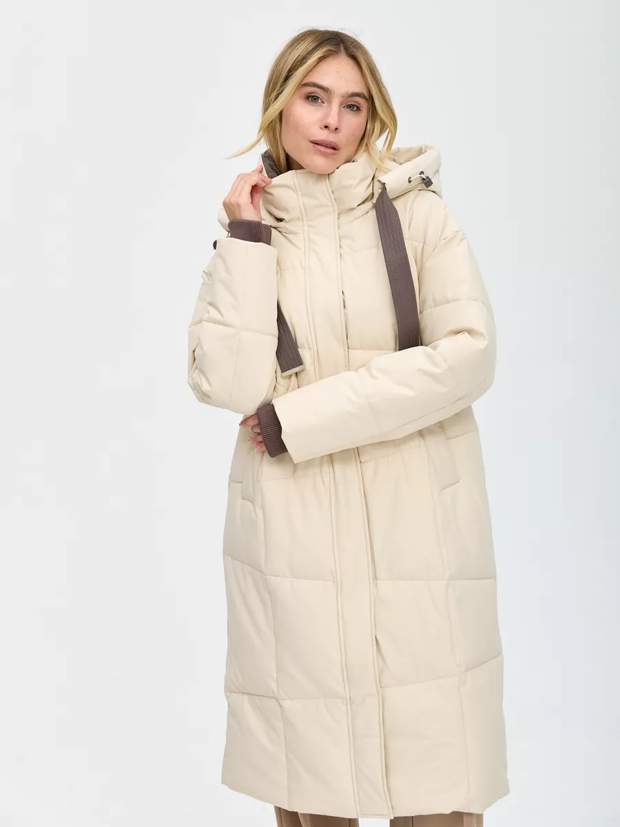 

Пальто женское LAWINTER 84494 бежевое 44 RU, Бежевый, 84494