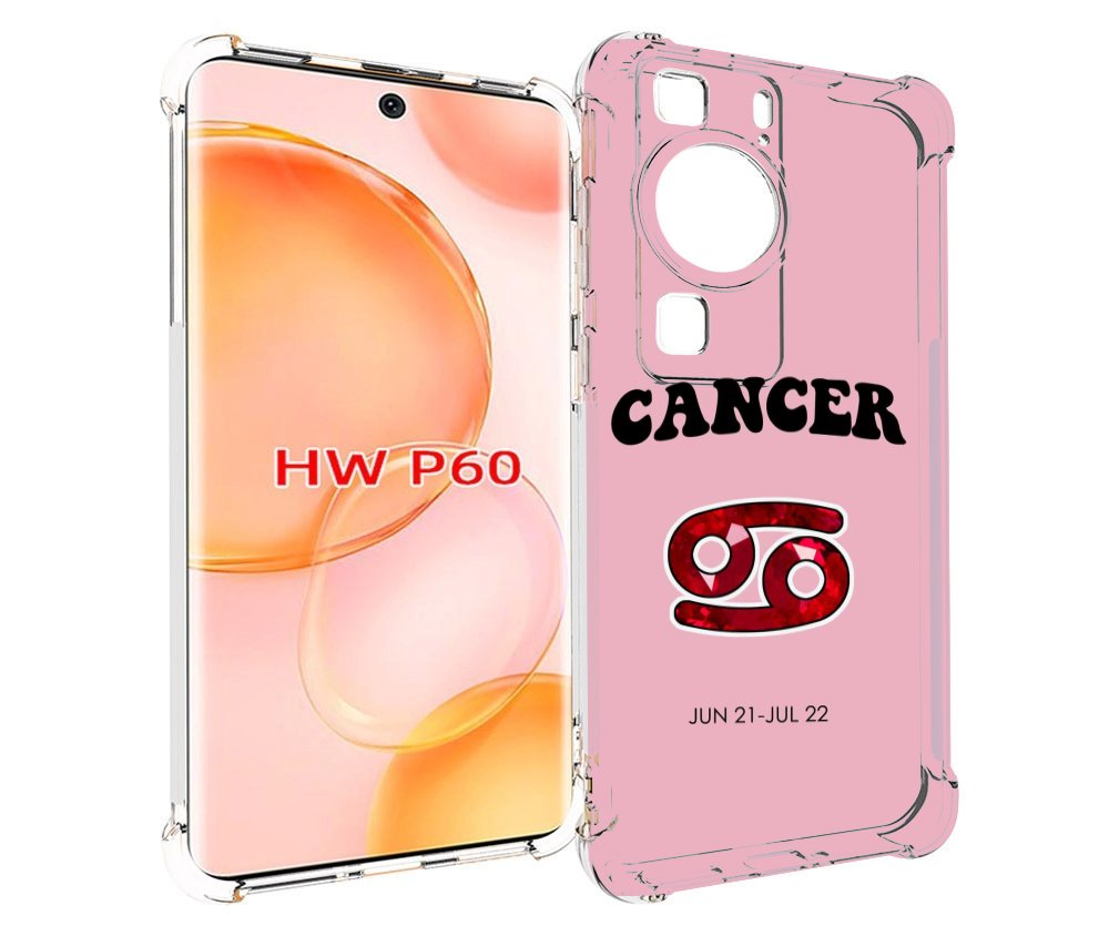 

Чехол MyPads знак зодиака рак 1 для Huawei P60, Tocco