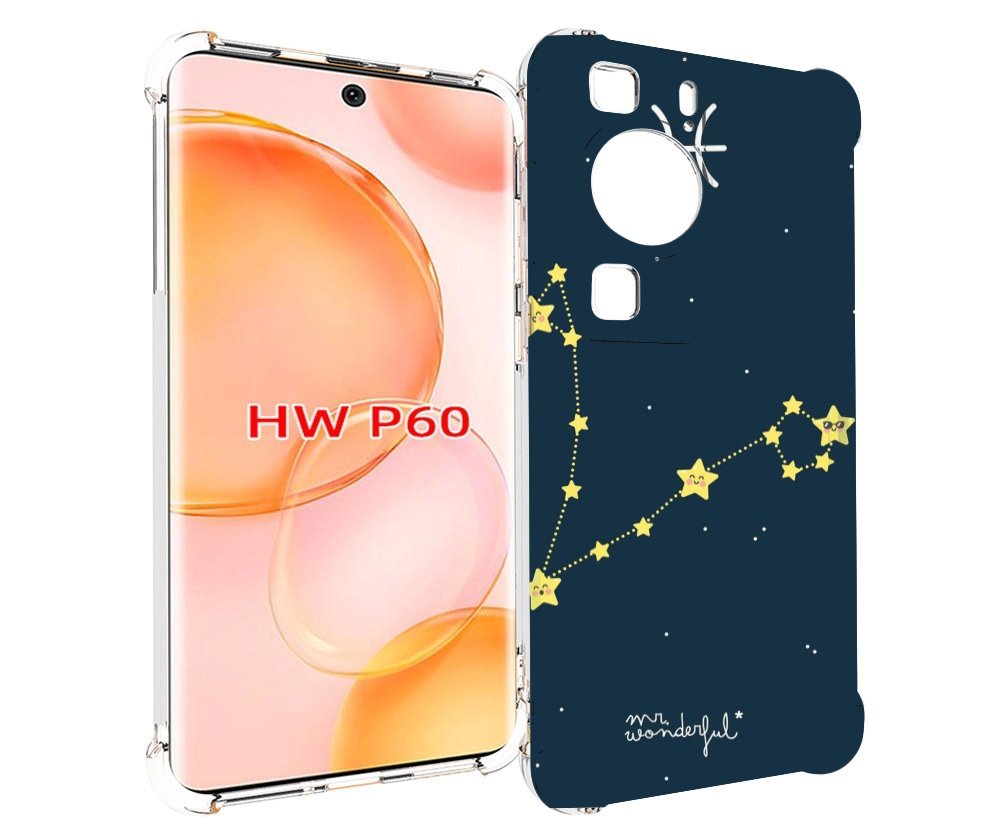 

Чехол MyPads знак зодиака рыбы 1 для Huawei P60, Tocco