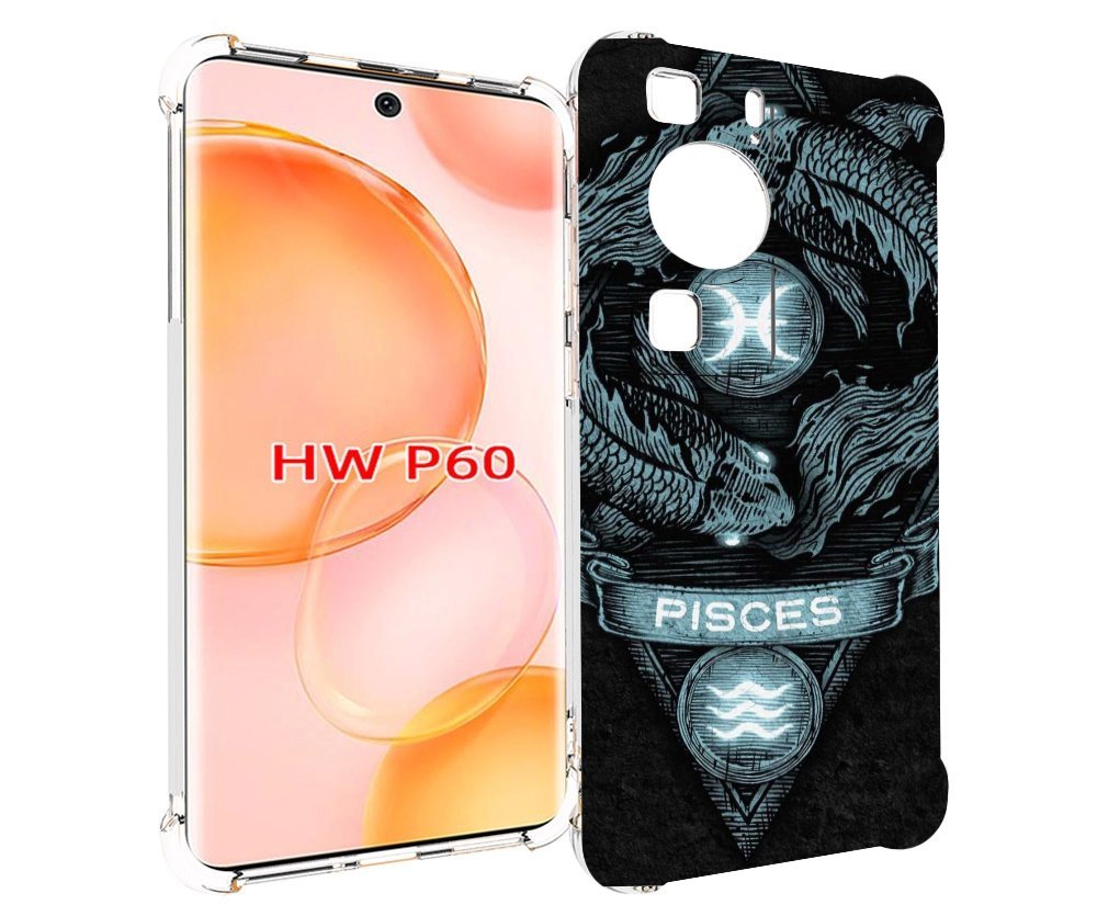 

Чехол MyPads знак зодиака рыбы 4 для Huawei P60, Tocco