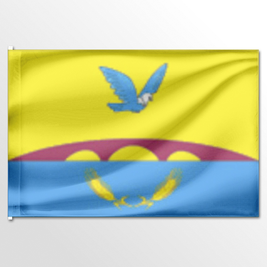 

Флаг ЦТП ФЕНИКС сельского поселения Васильевское Сергиево-Посадский район 135x90 см, 1798-135x90