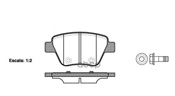 

Колодки Дисковые З Audi A3, Vw Golf, Skoda Yeti/Superb, Seat Leon 1.2 1420 00 [5k0698451]