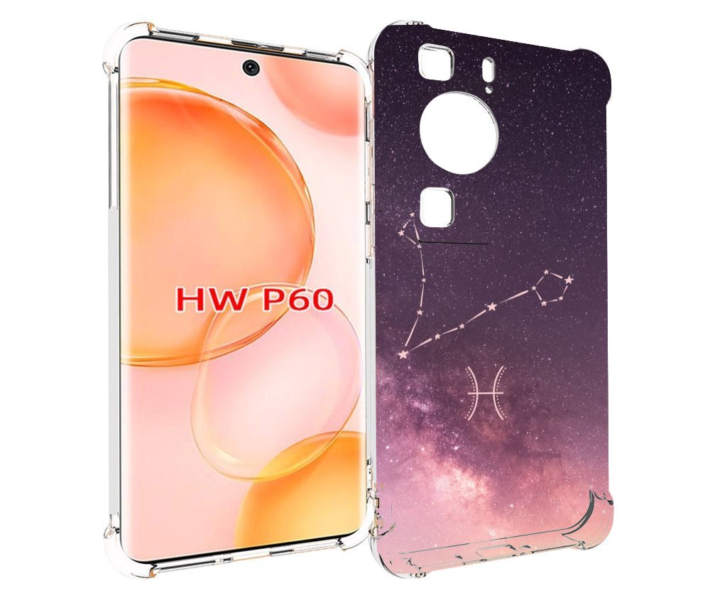 

Чехол MyPads знак зодиака рыбы 5 для Huawei P60, Tocco