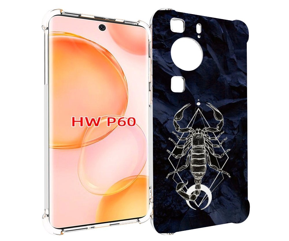 

Чехол MyPads знак зодиака скорпион 3 для Huawei P60, Tocco