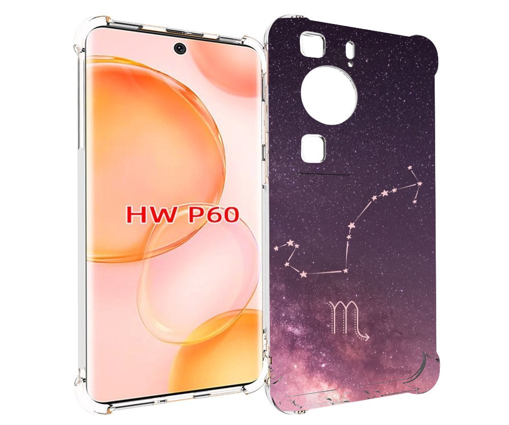 

Чехол MyPads знак зодиака скорпион 4 для Huawei P60, Tocco