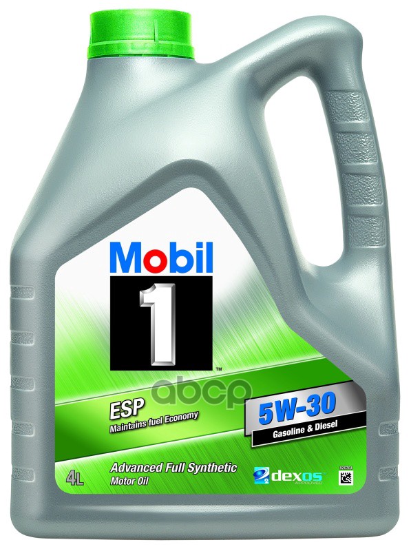 фото Mobil 1 esp 5w30 (4l)_масло моторное! синт api cf/sj/sl/sm/sn, acea c2/c3, ilsac gf-5, gm