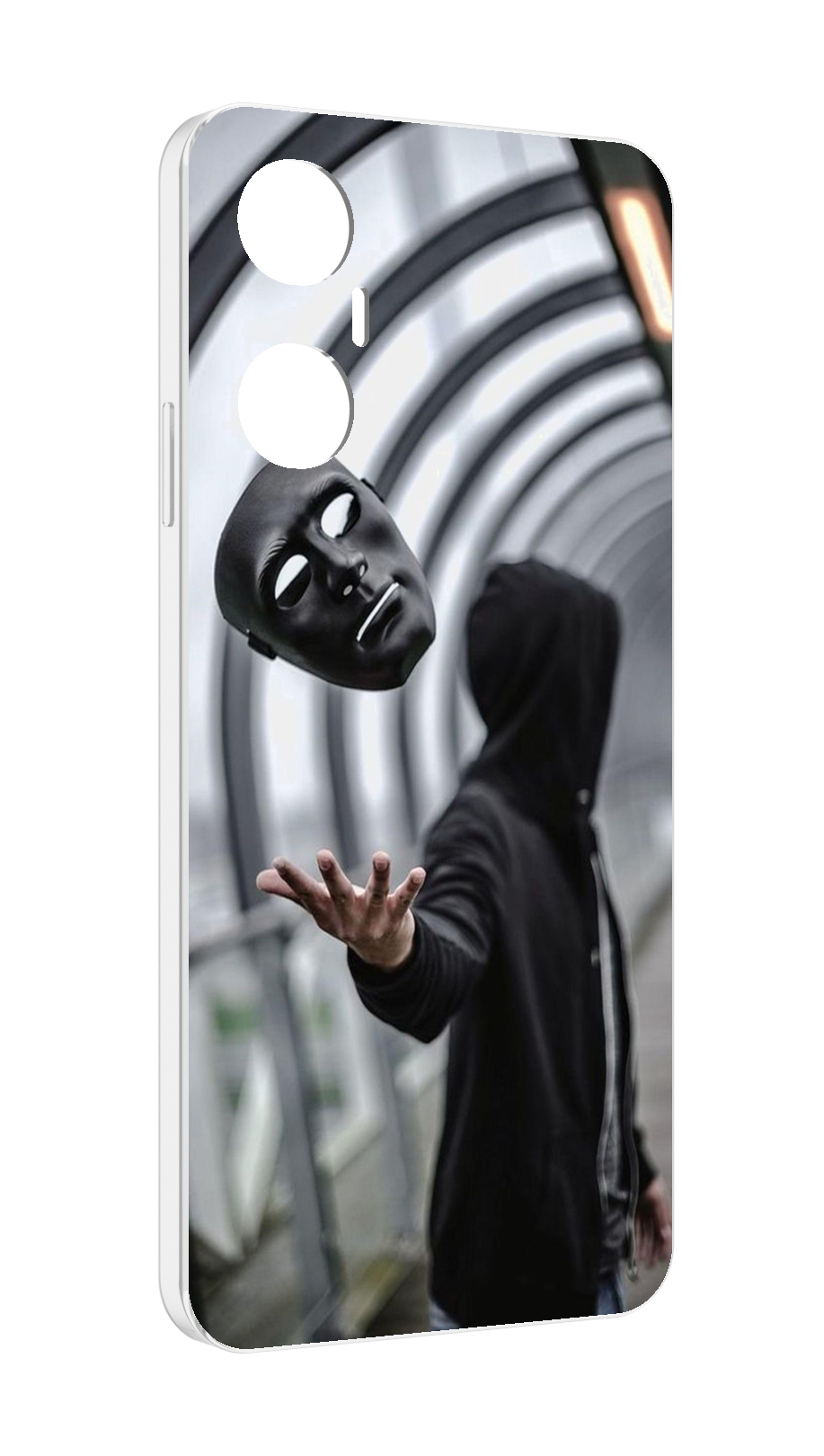 

Чехол MyPads Сними-маску для Infinix Hot 20 5G, Прозрачный, Tocco