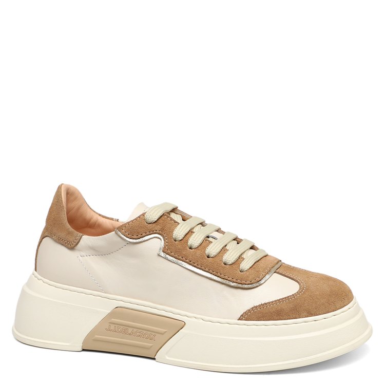 

Кеды женские J.j.delacroix M602 бежевые 40 EU, Бежевый, M602