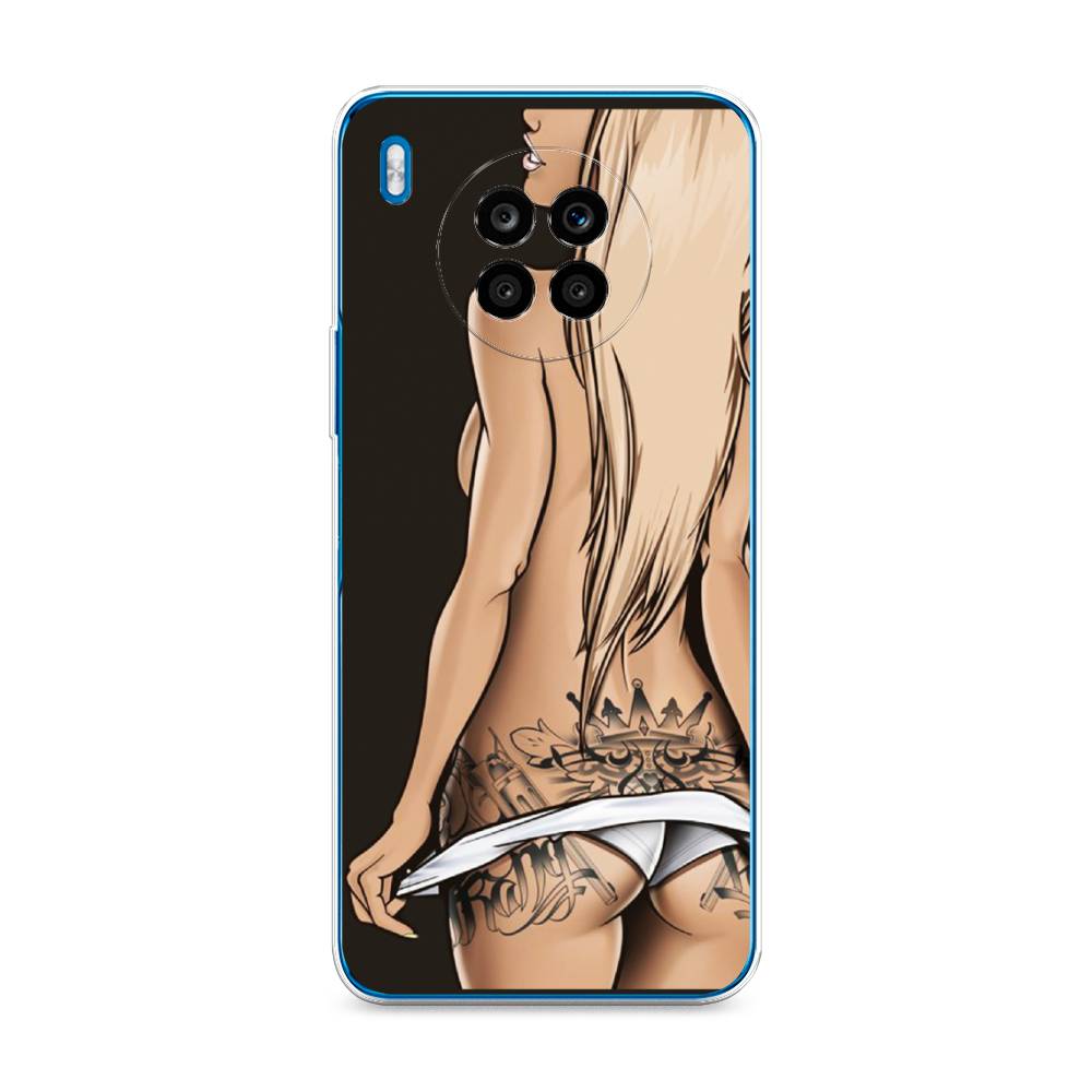 

Чехол на Huawei Nova 8i "Обнаженная девушка", 6106450-6