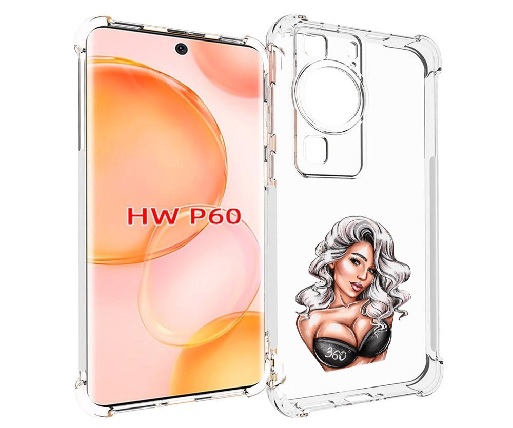 

Чехол MyPads ивлеева-рисунок женский для Huawei P60, Tocco