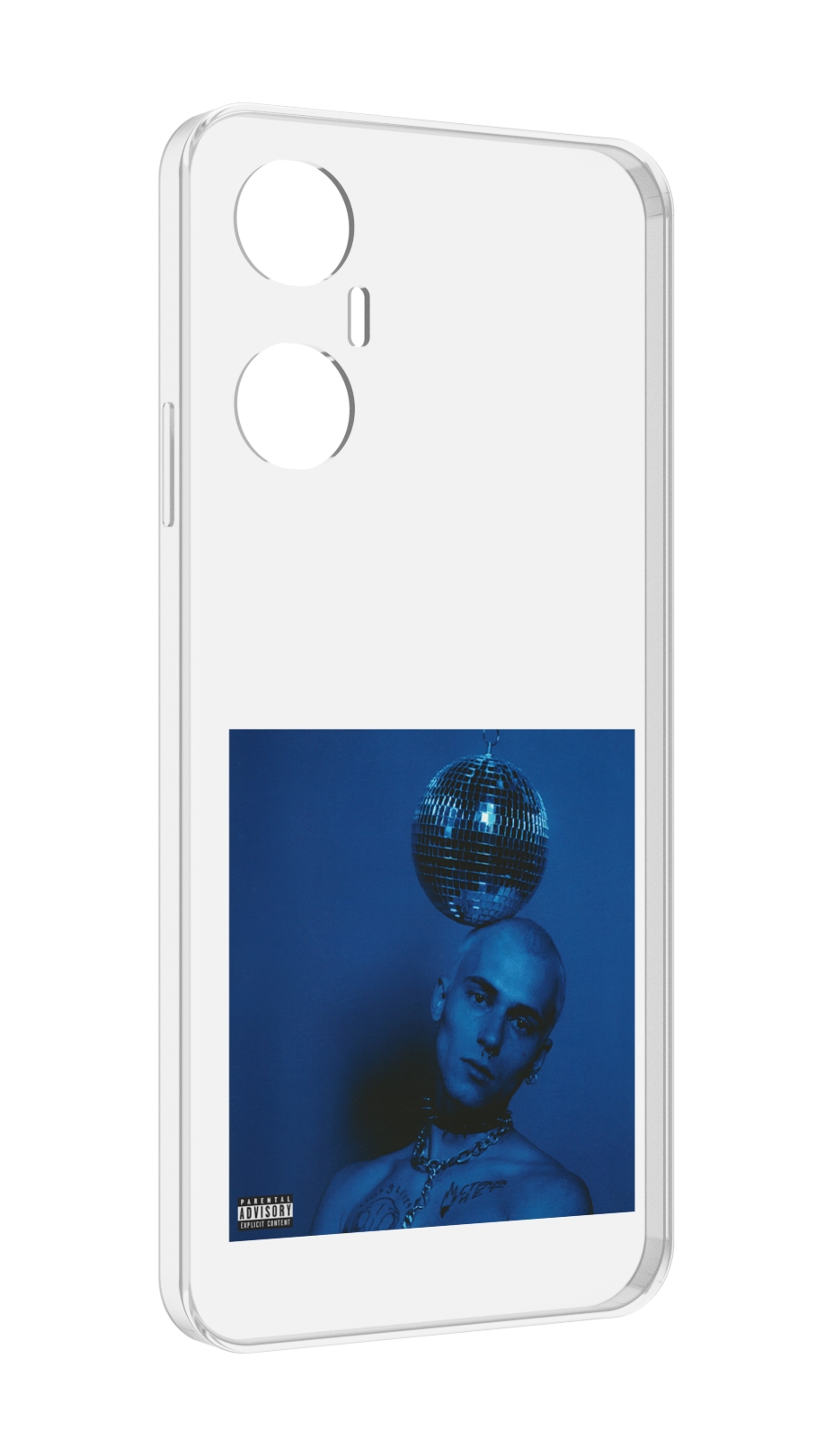 

Чехол MyPads Страха нет OFFMi для Infinix Hot 20 5G, Прозрачный, Tocco