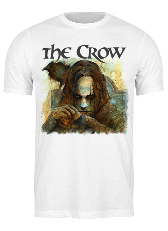 

Футболка мужская Printio The crow белая L, Белый, The crow