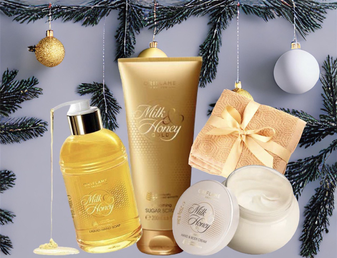 Подарочный набор Oriflame Milk & Honey Gold