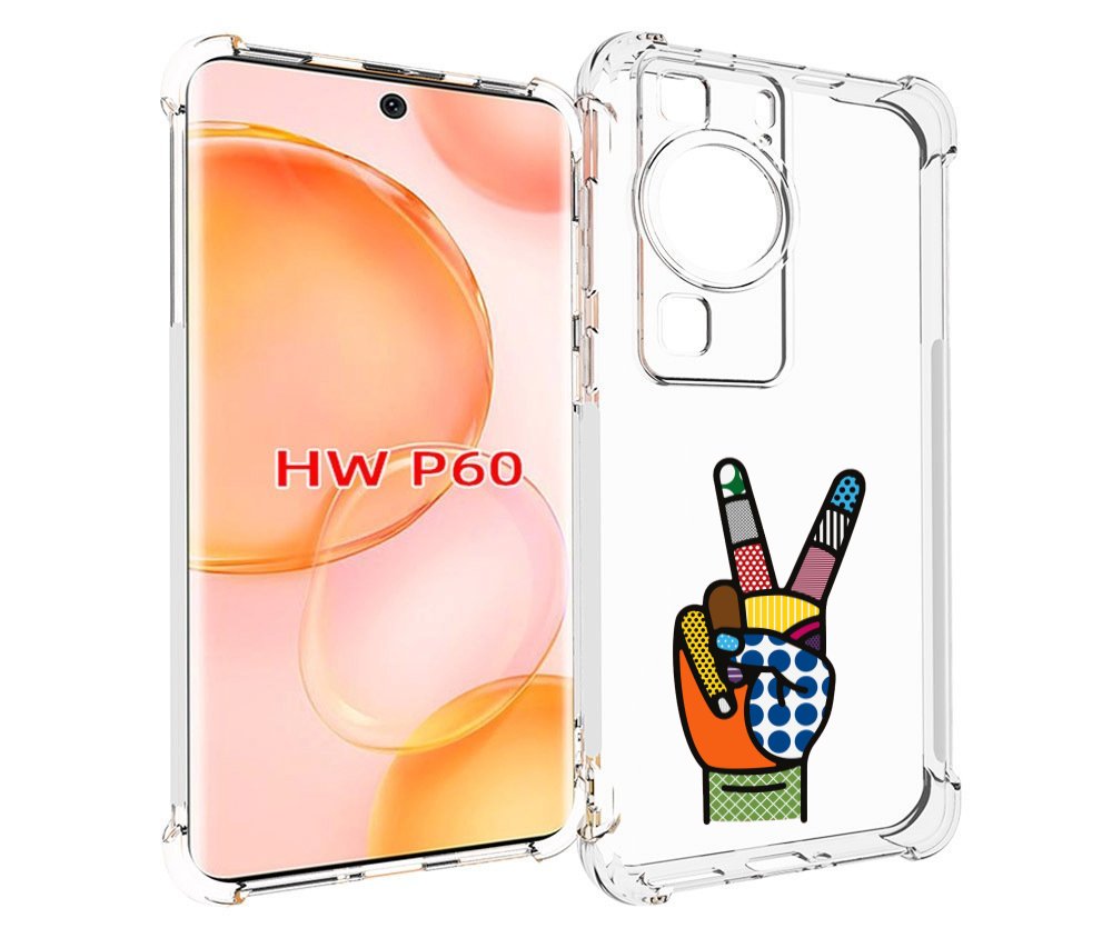 

Чехол MyPads йоу пальчики для Huawei P60, Tocco