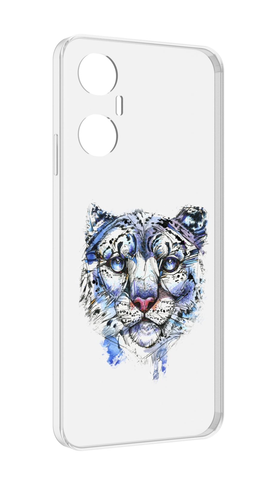 

Чехол MyPads Тигр 4 для Infinix Hot 20 5G, Прозрачный, Tocco