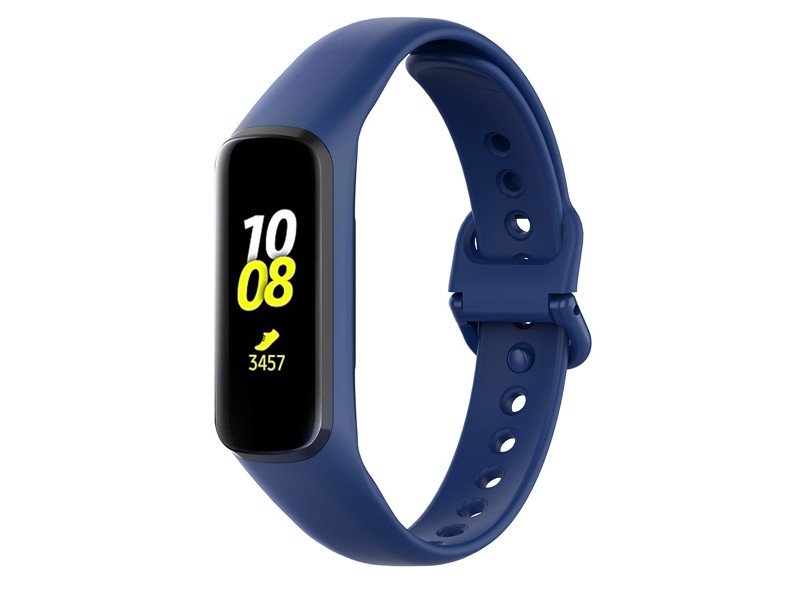 

Ремешок DF для Samsung Galaxy Fit 2 Silicone Dark Blue sClassicband-03, Samsung Galaxy Fit 2