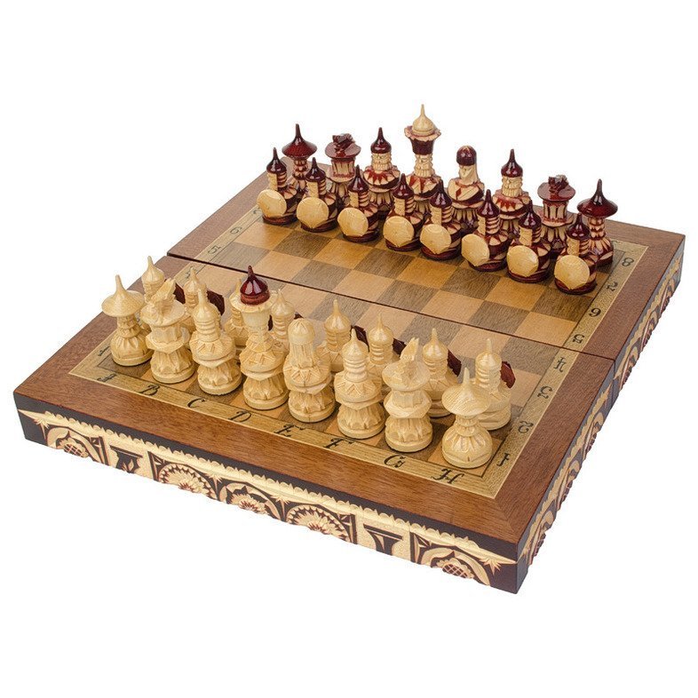 

Шахматы РФН резные ручной работы дорожные slchess30