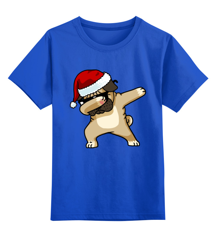 

Футболка детская Printio Dabbing dog цв. синий р. 128, Dabbing dog