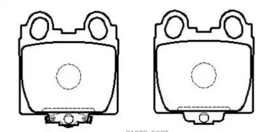 

Тормозные колодки HSB дисковые для Lexus GS300 1997-2008 hp5083
