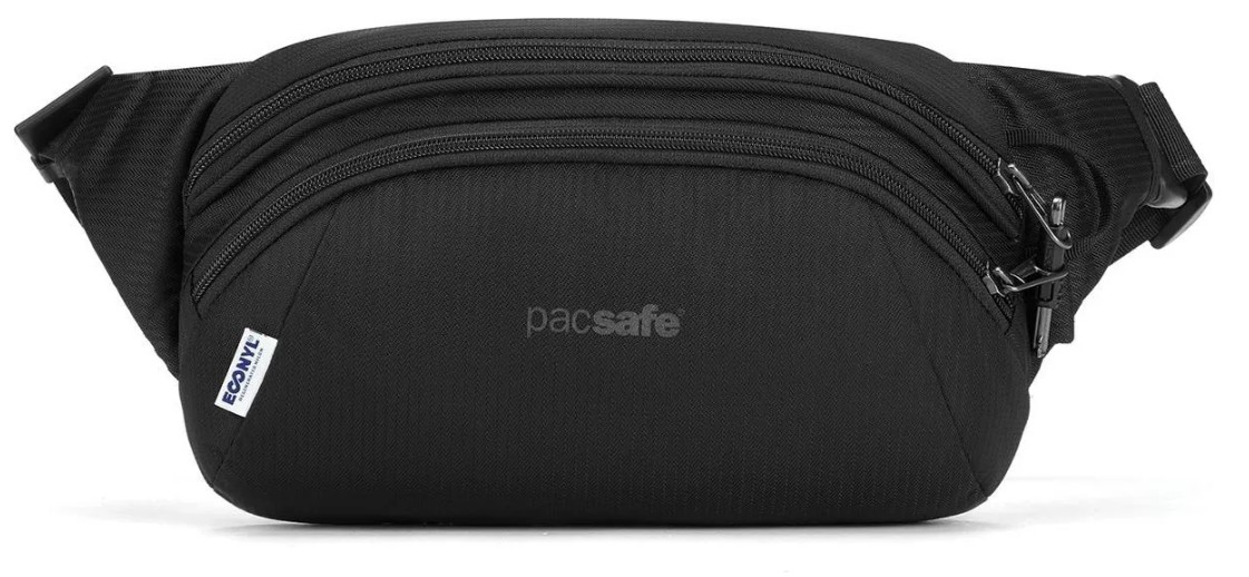 Поясная сумка унисекс Pacsafe LS120 black