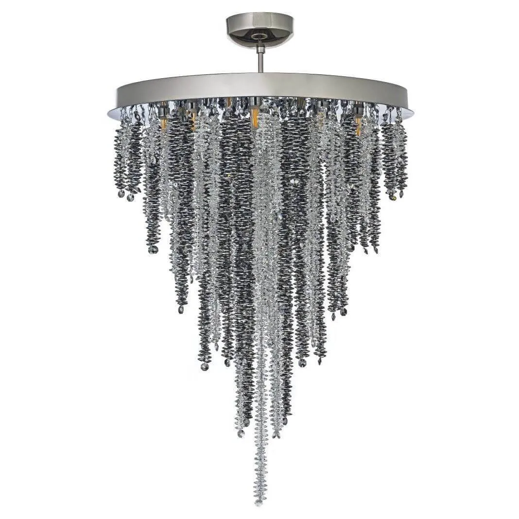 

Люстра Arti Lampadari Flusso H 1.4.55.106 N G9 никель
