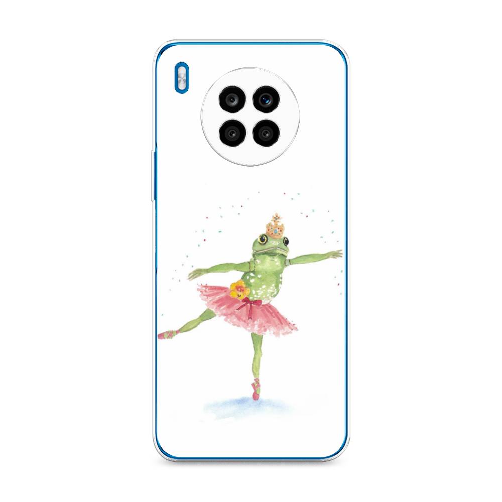 

Чехол на Huawei Nova 8i "Лягушка-балерина", Зеленый, 6106450-4