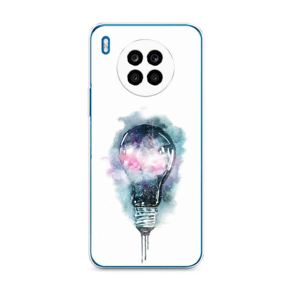 

Чехол на Huawei Nova 8i "Волшебная лампа", Белый;серый, 6106450-4