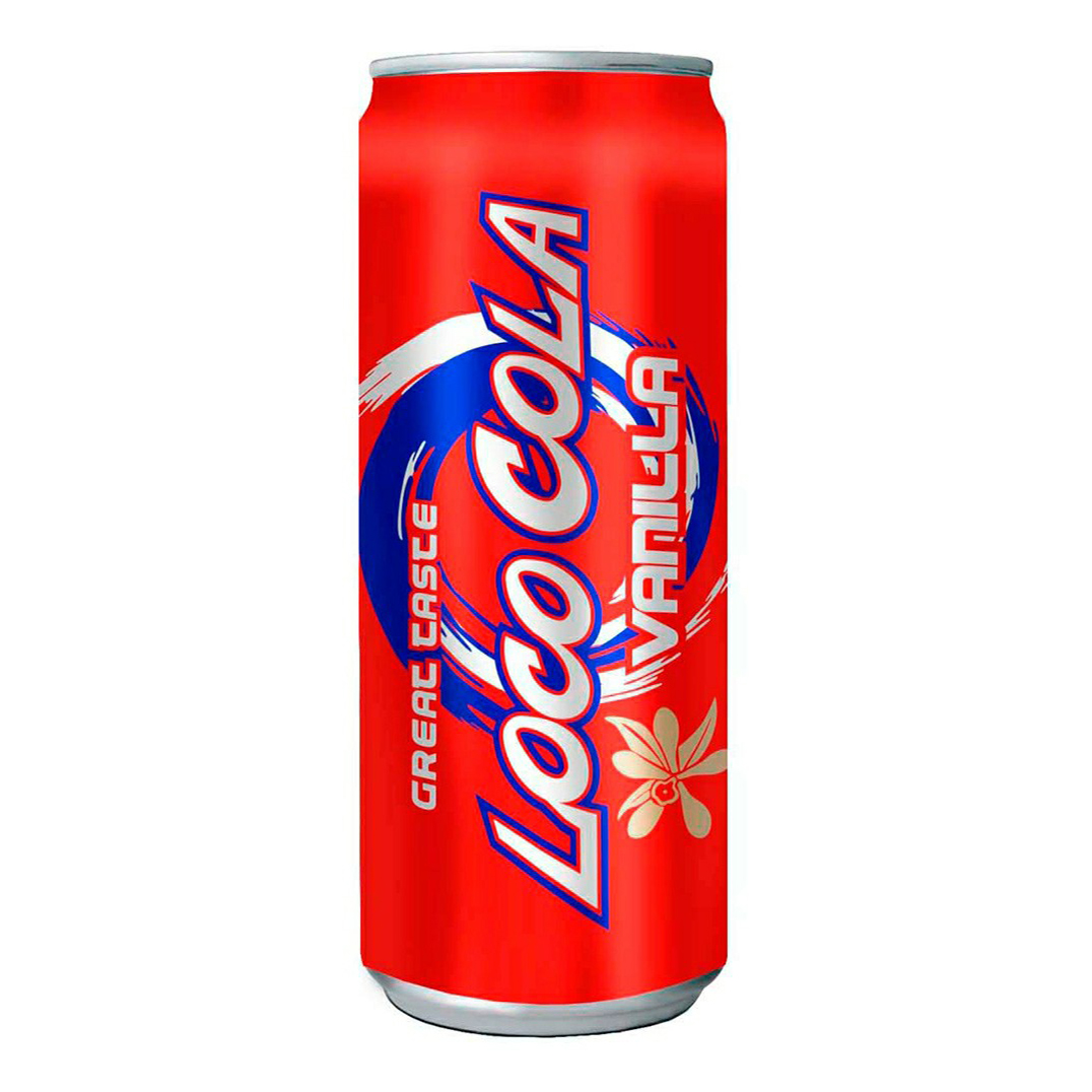 Газированный напиток Loco Cola Vanilla 0,33 л