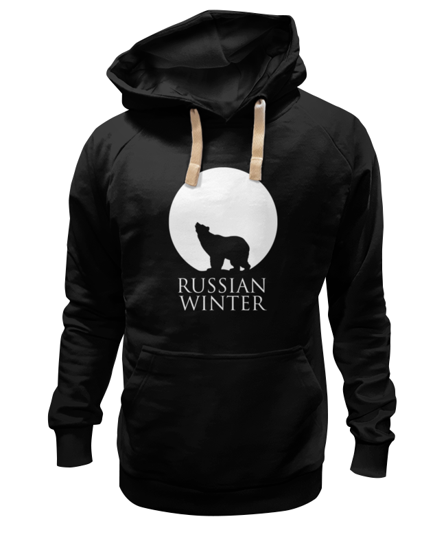 

Худи унисекс Printio Russian winter черное M, Черный, Russian winter