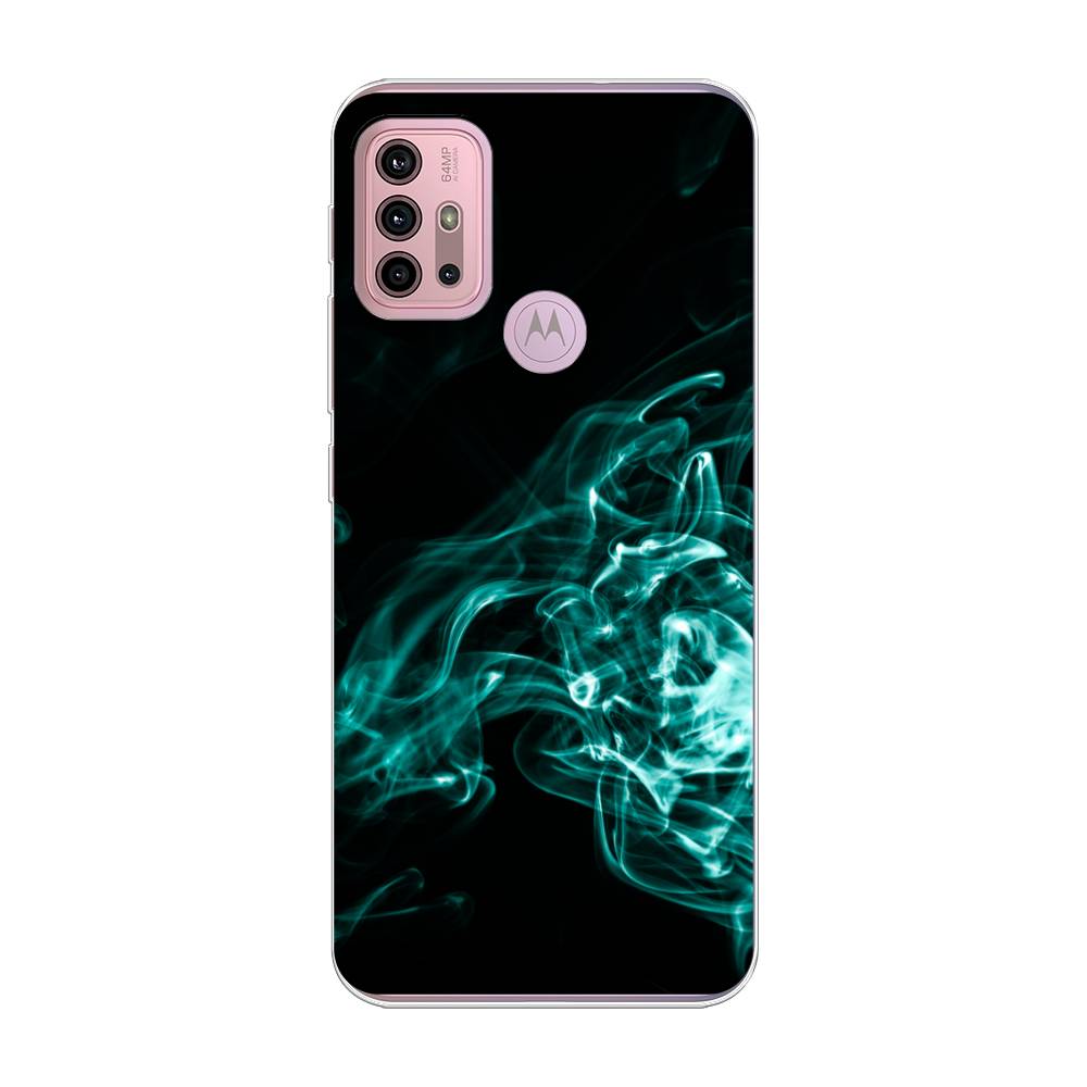 

Чехол на Lenovo K13 Note "Дым", Бирюзовый;черный;голубой, 242350-3