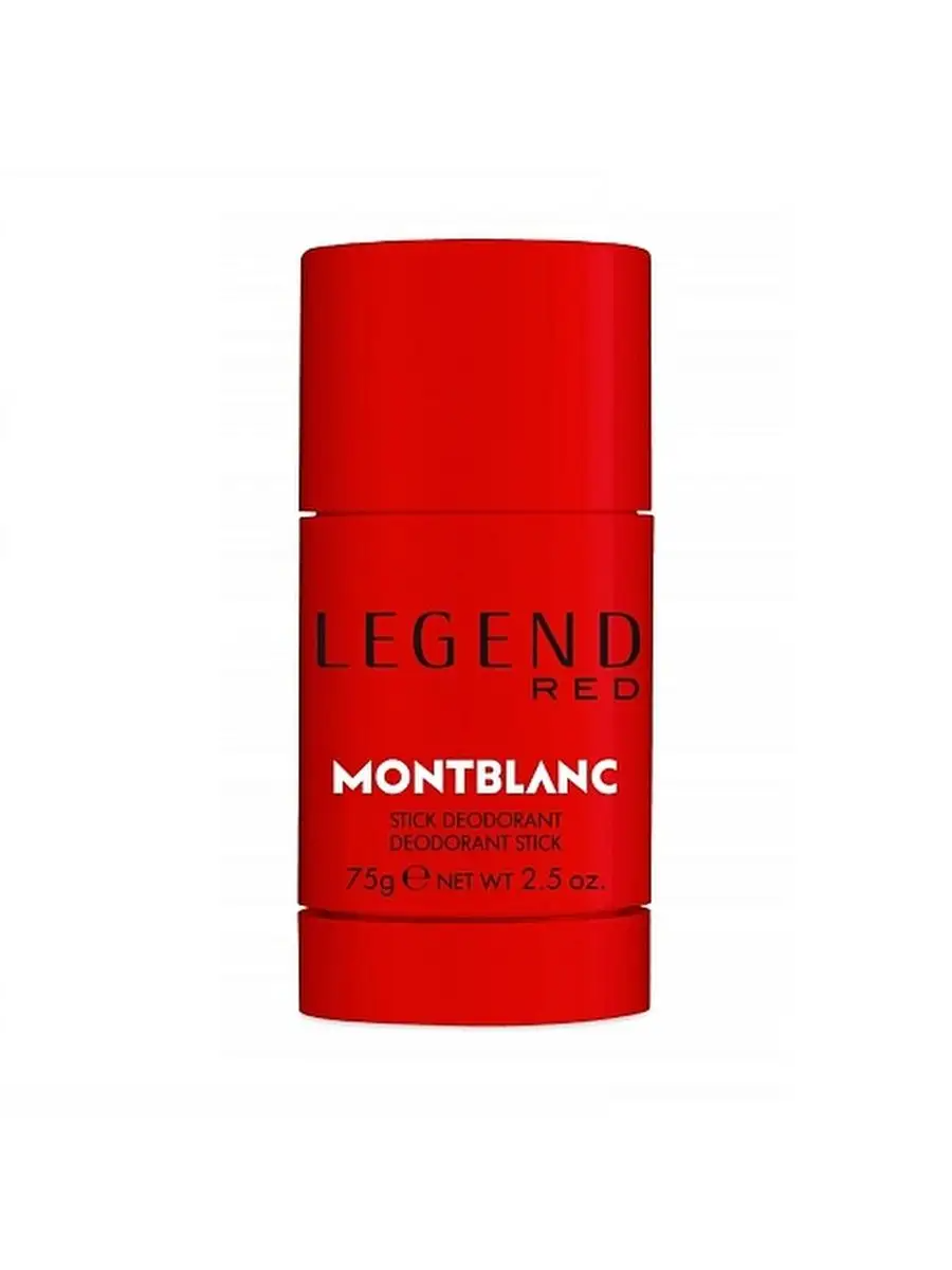 Дезодорант Montblanc Legend Red stick твердый 75мл legend дезодорант твердый 75г