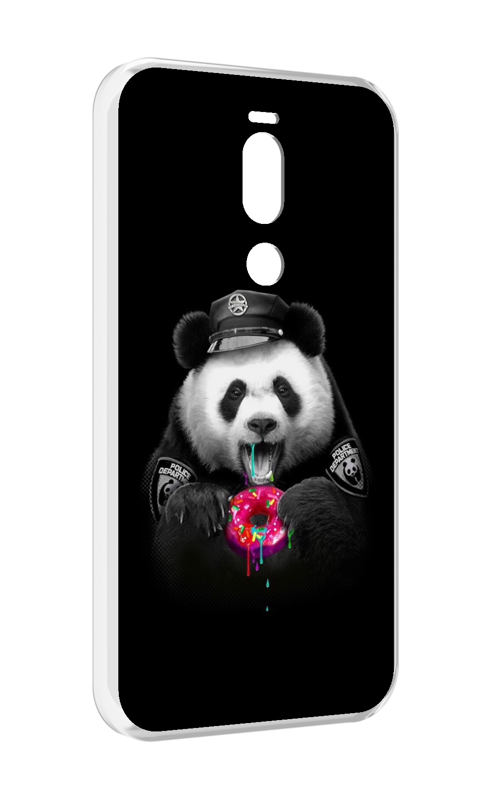 

Чехол Mypads Панда-С-Пончиком Для Meizu X8, Прозрачный, Tocco
